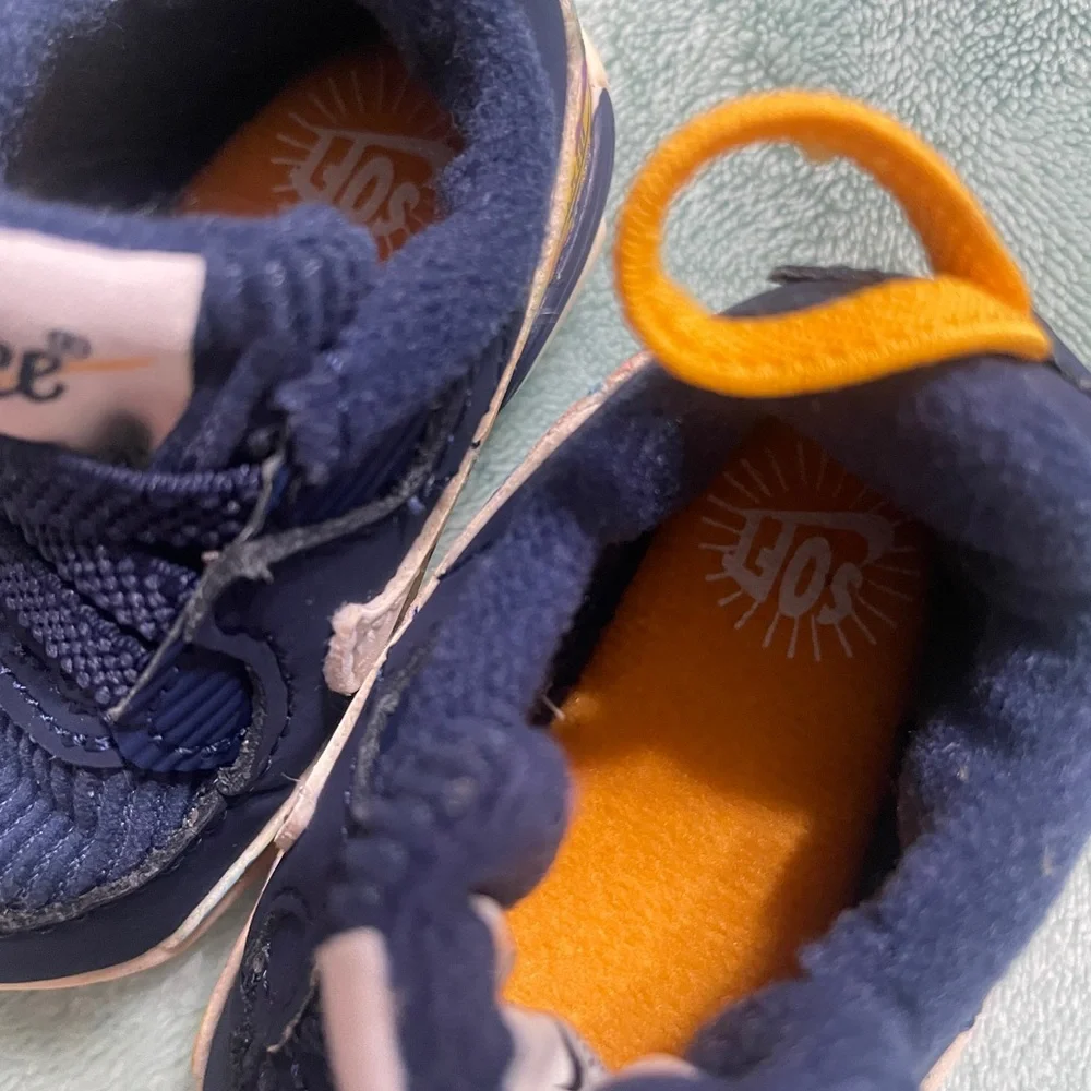 Nike Max 90 Crib SE (CB) in the Midnight Navy/White colorway infant size 1c - Picture 4 of 8